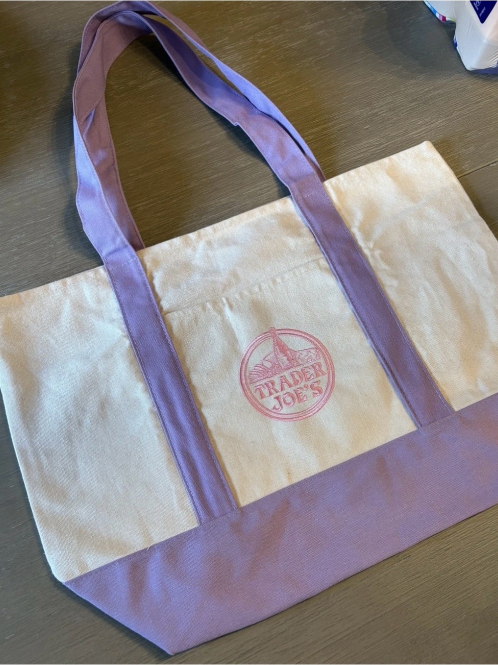 Trader Joe’s Large Lavender tote